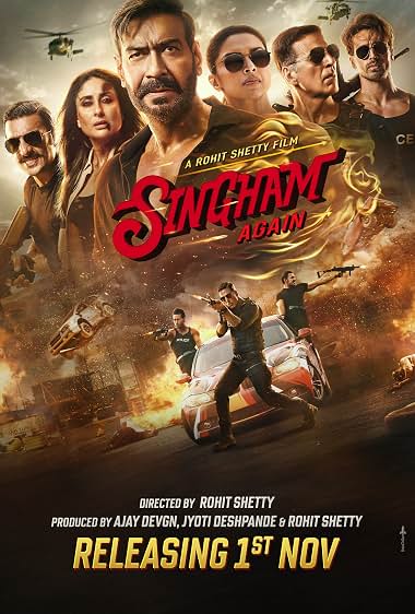 Singham Again backdrop